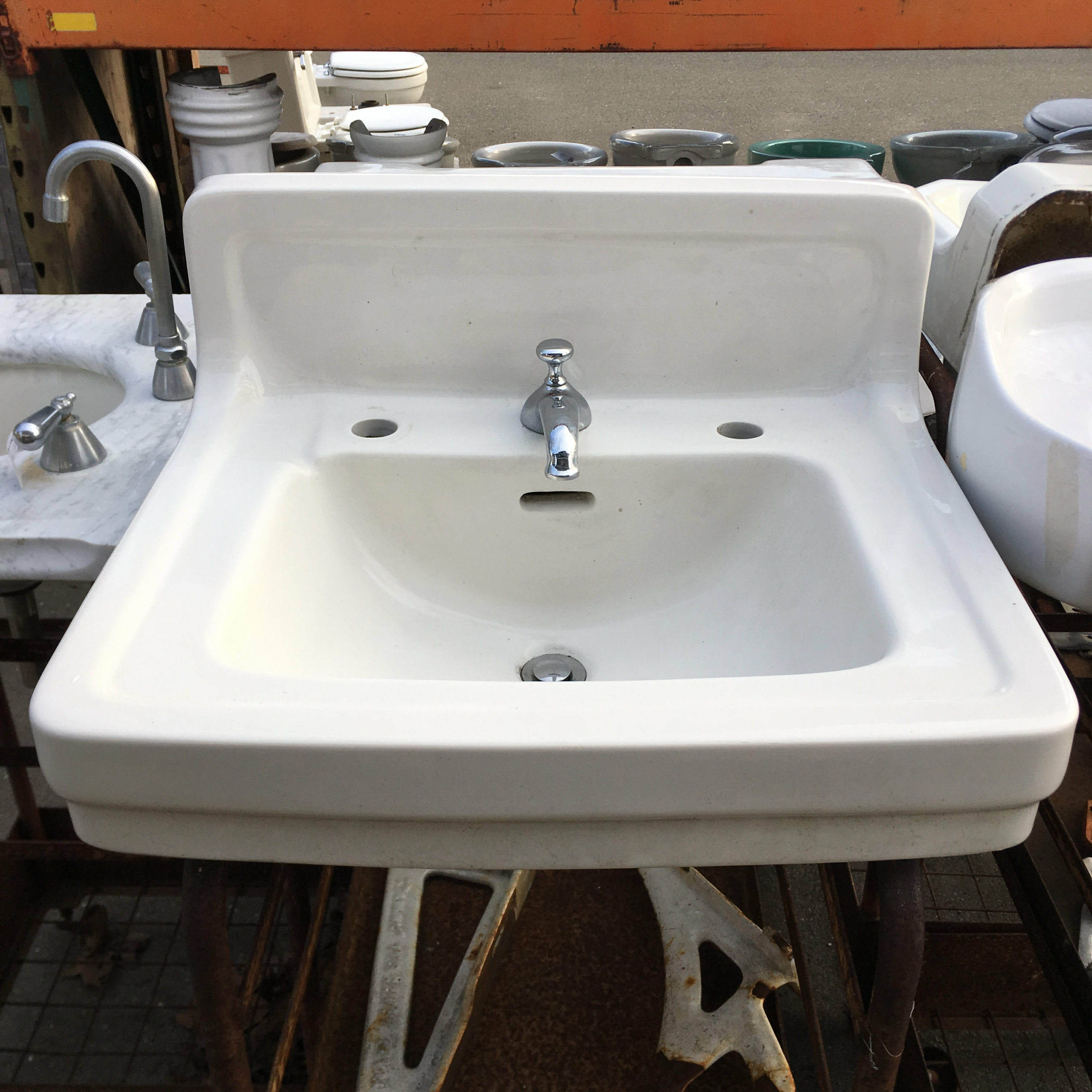 American Standard Porcelain Console Sink